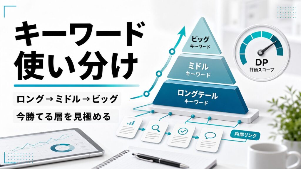 キーワードの使い分け