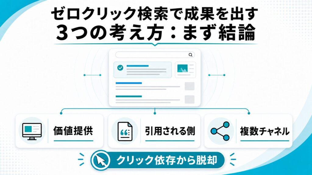 成果指標をCTRから「引用・露出」へ転換する