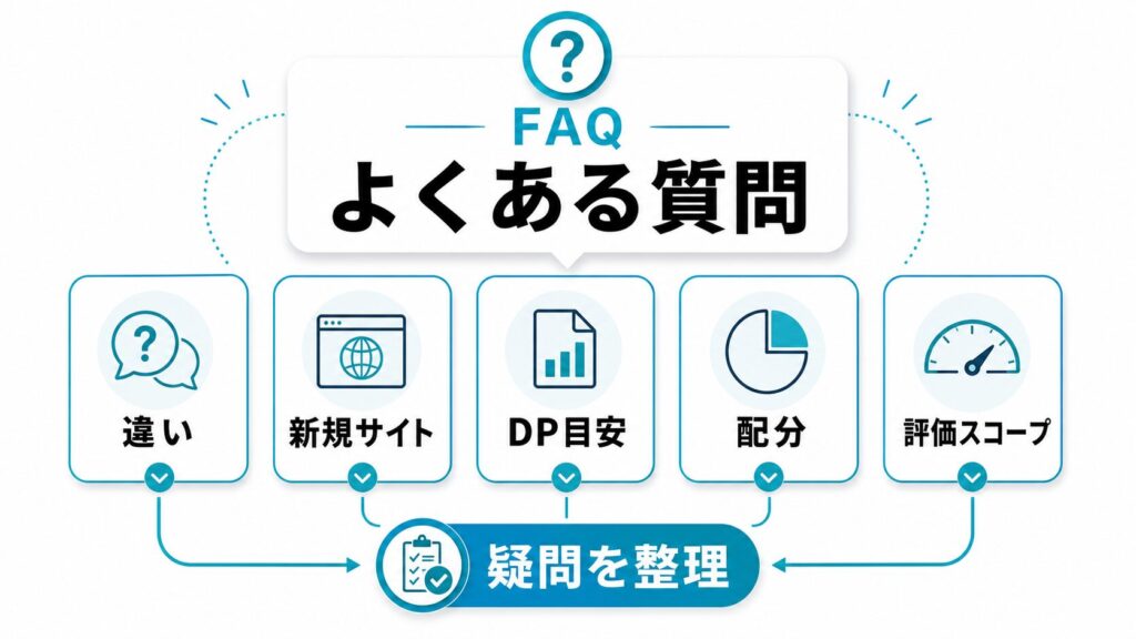 キーワードの使い分けに対するよくある質問