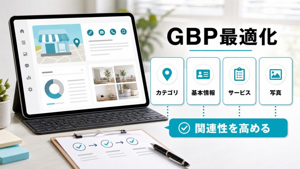 Googleビジネスプロフィールの徹底最適化